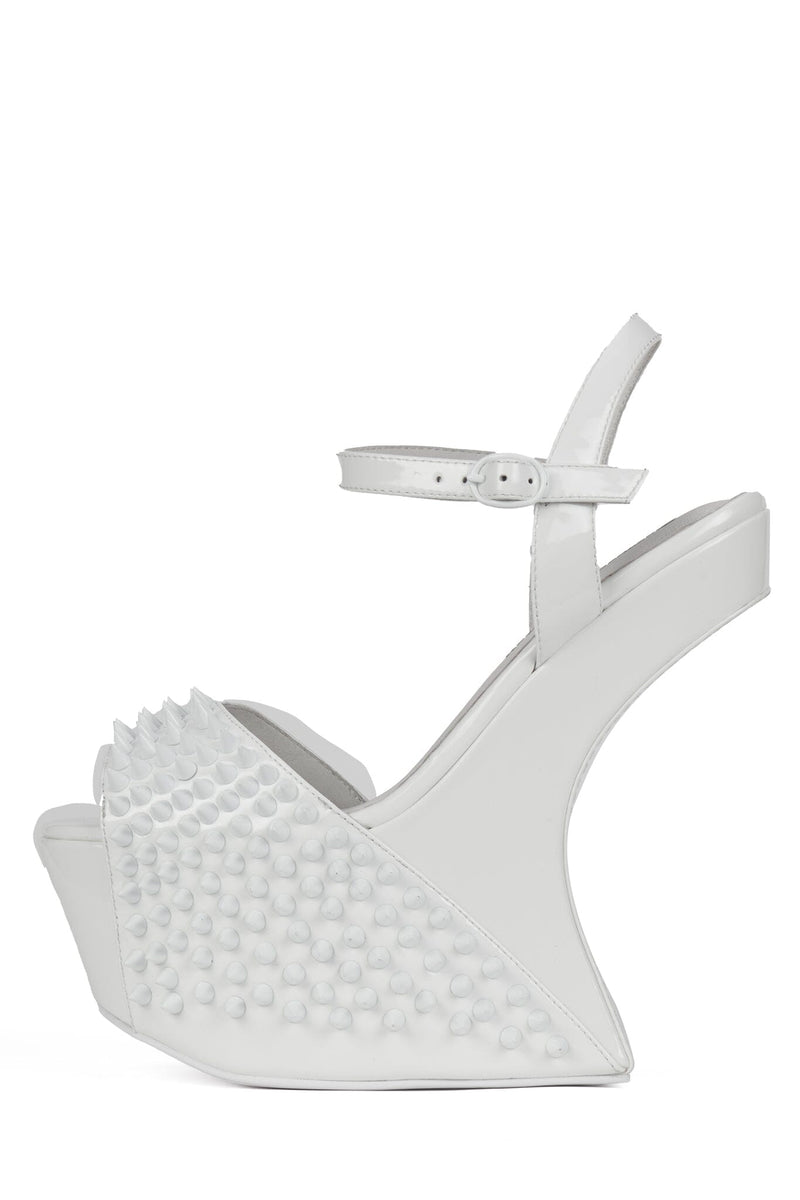 VICIOUS-EX White Patent White