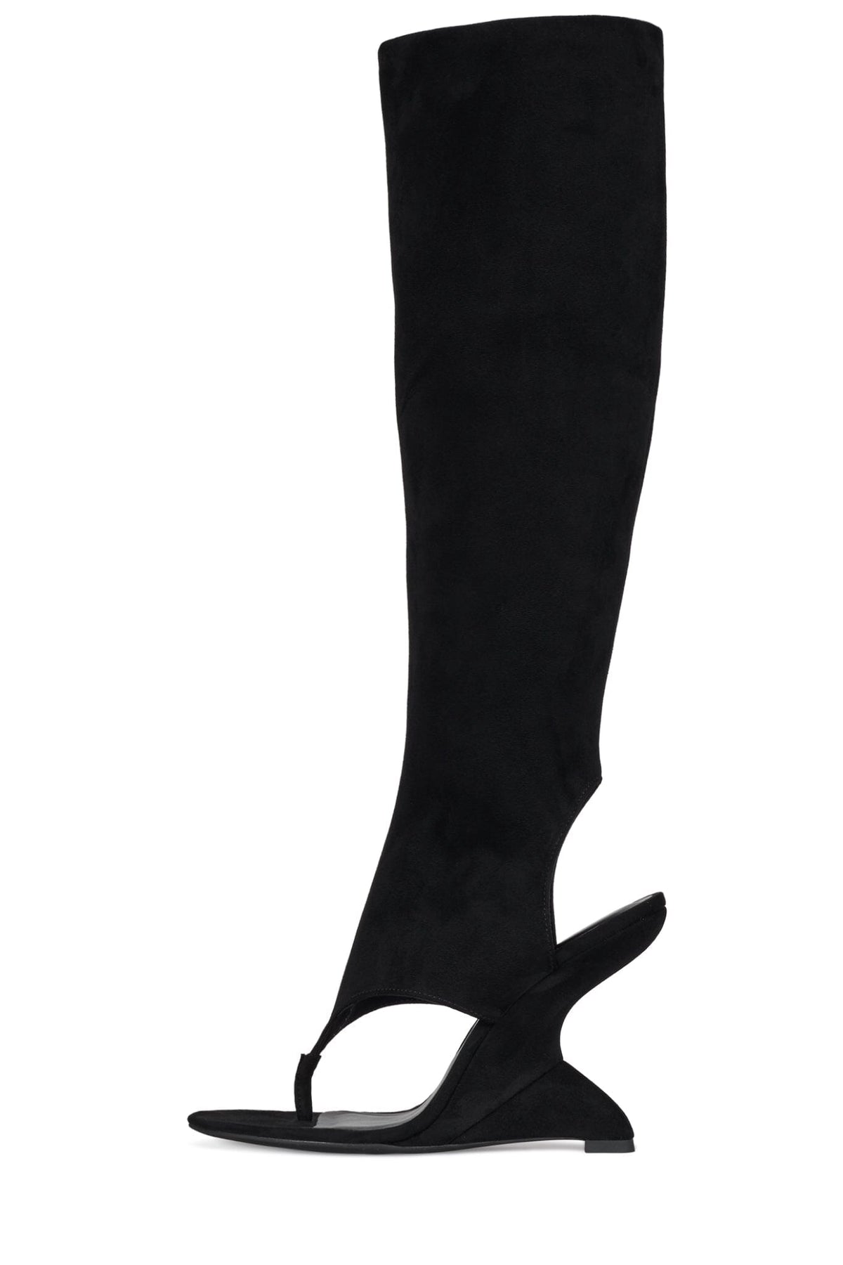 WHATS-UP Black Suede