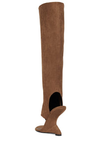 WHATS-UP Tan Suede 3