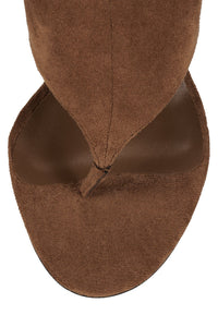 WHATS-UP Tan Suede 4