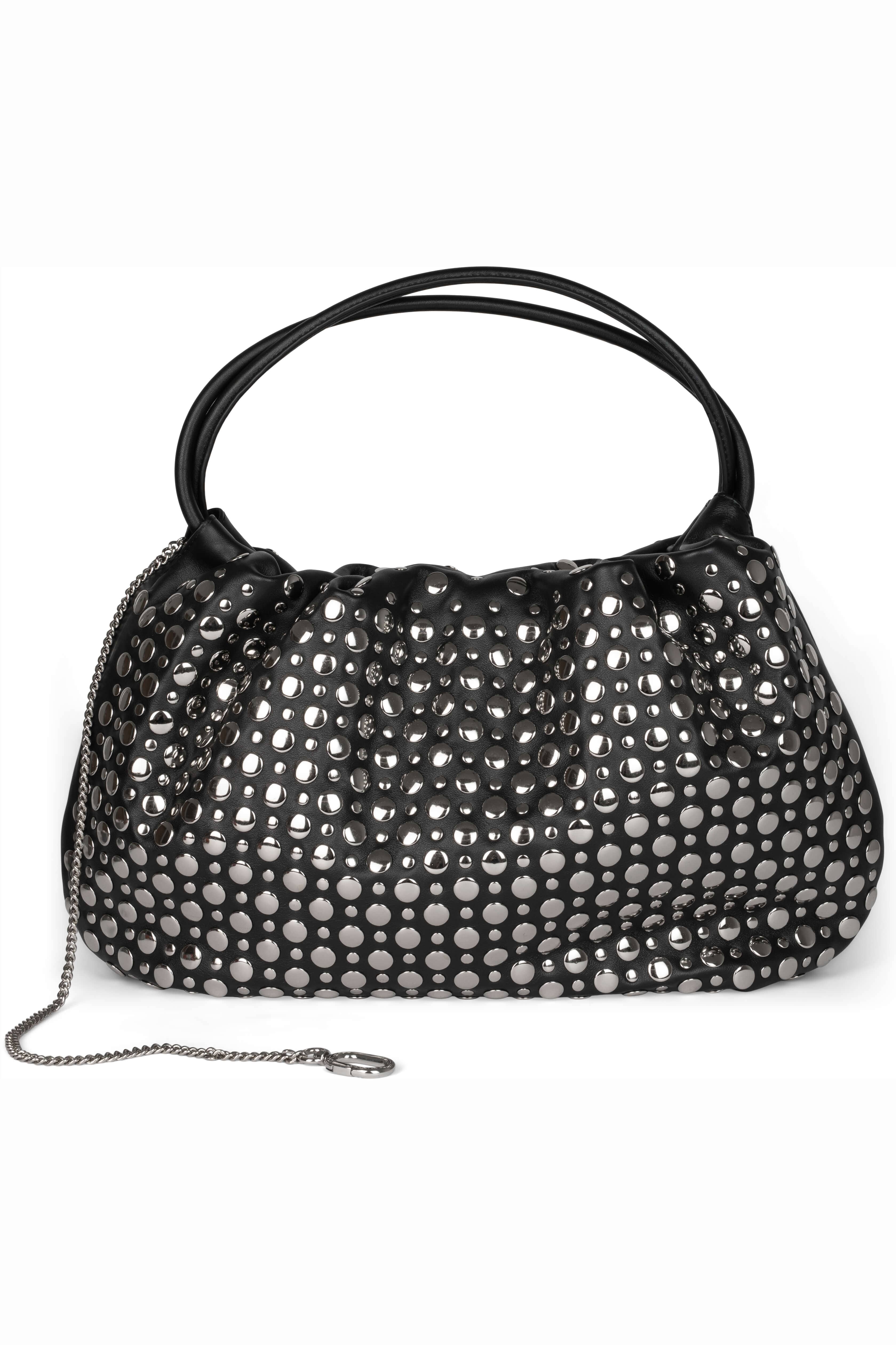A-BRAT Jeffrey Campbell Studded Bucket Bag