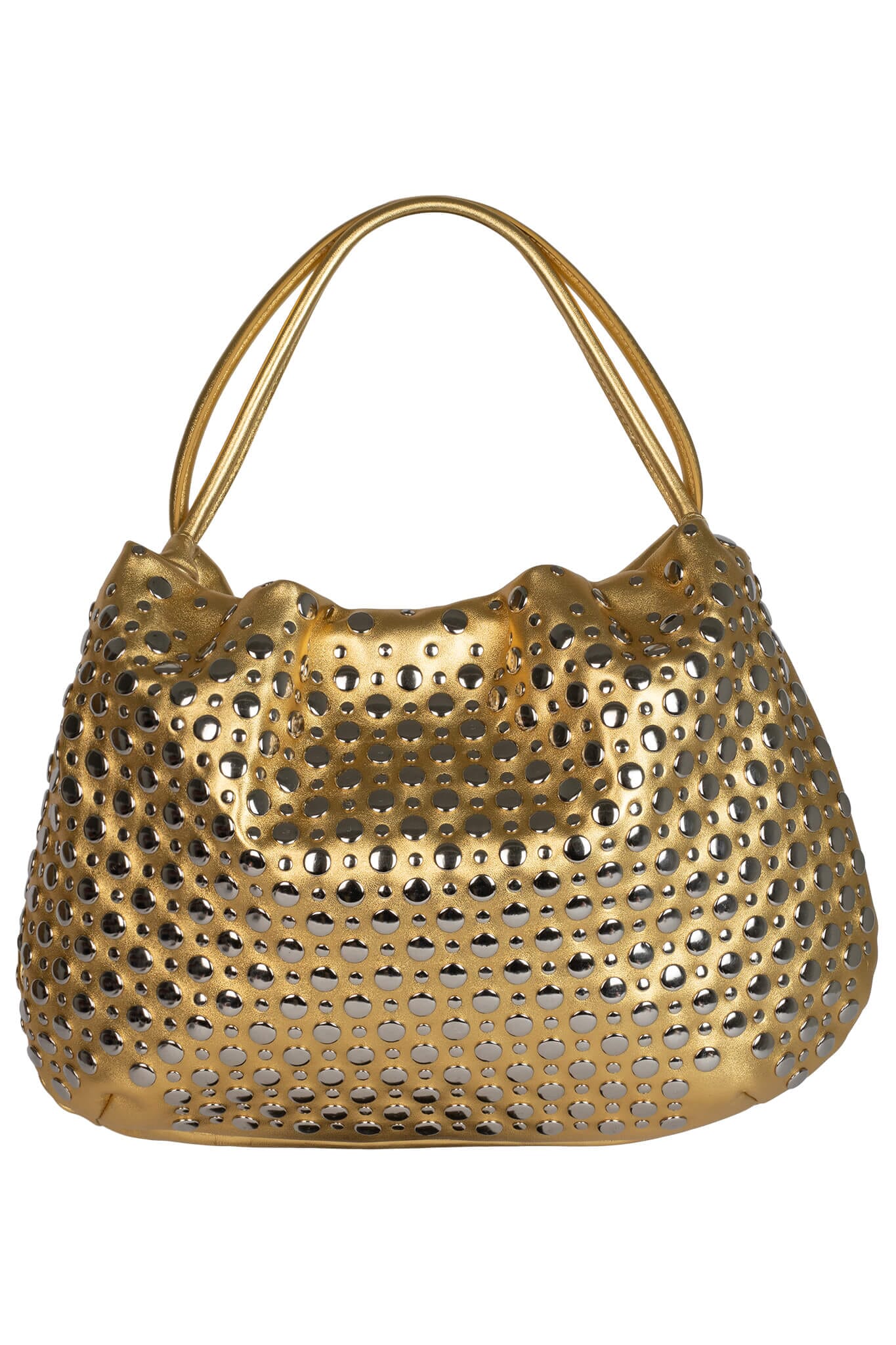 A-BRAT Jeffrey Campbell Studded Bucket Bag