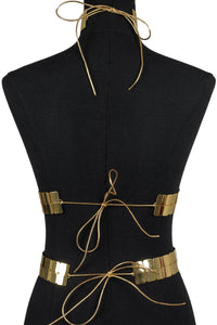 ABYSSINIA HARNESS Jeffrey Campbell Harness Gold
_hover