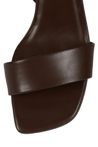 ADAPT Jeffrey Campbell Heeled Sandals Mocha Brown