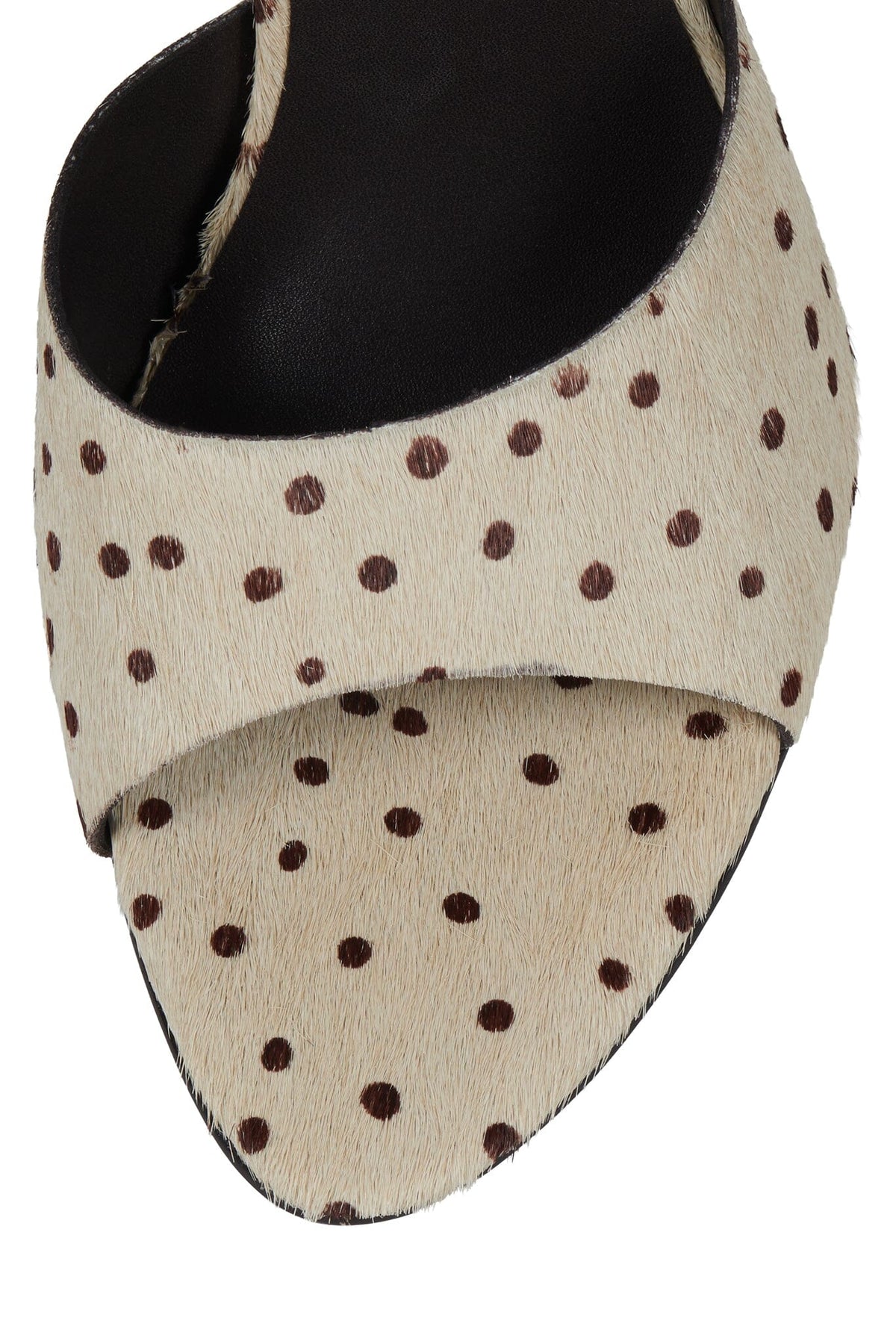 AGENT-F Jeffrey Campbell Heeled Sandal Beige Brown Spot