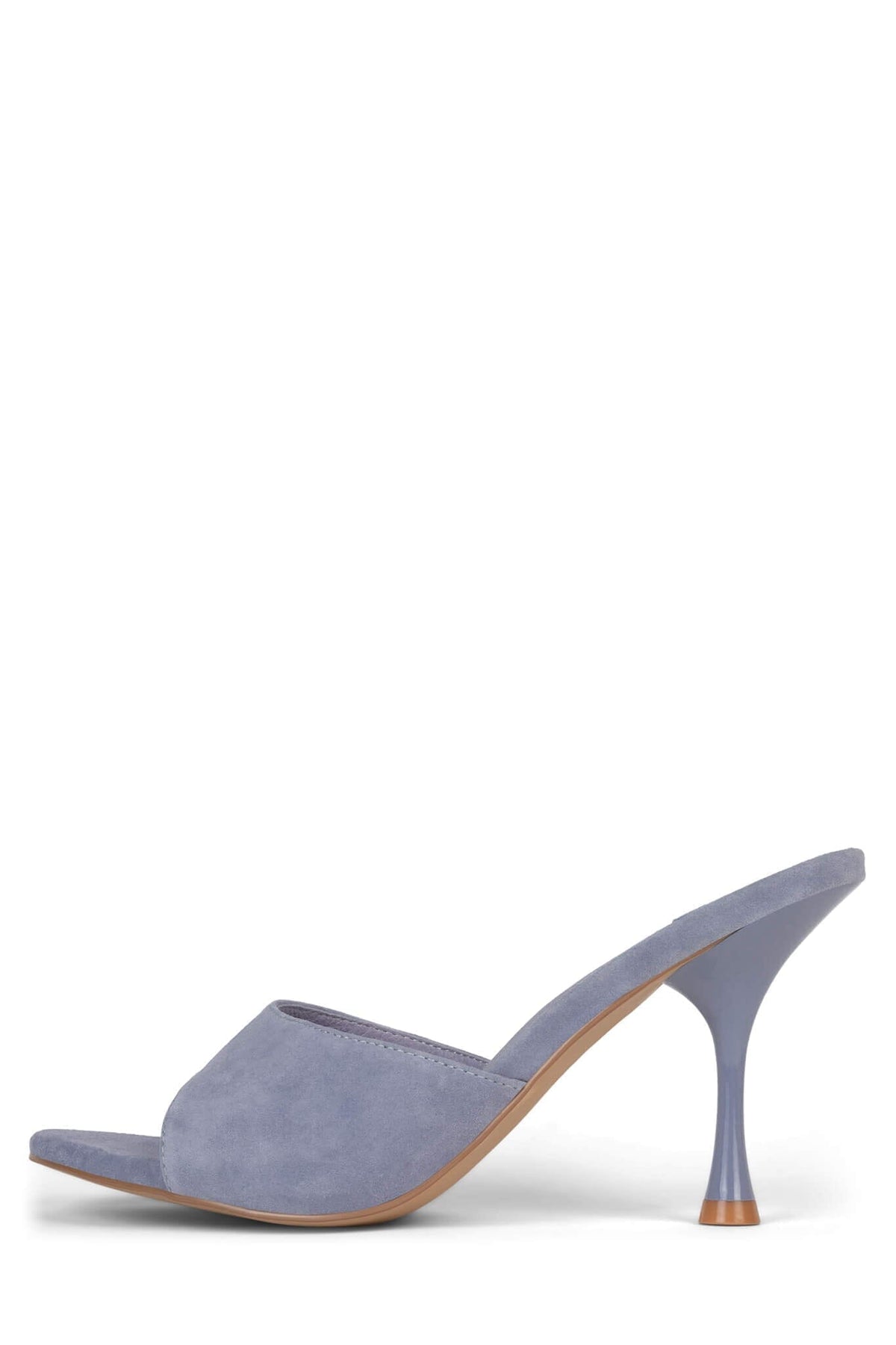 AGENT Jeffrey Campbell Heeled Sandal Dusty Blue Suede