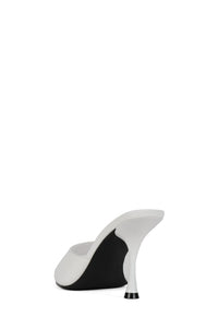 AGENT Jeffrey Campbell Heeled Sandal White