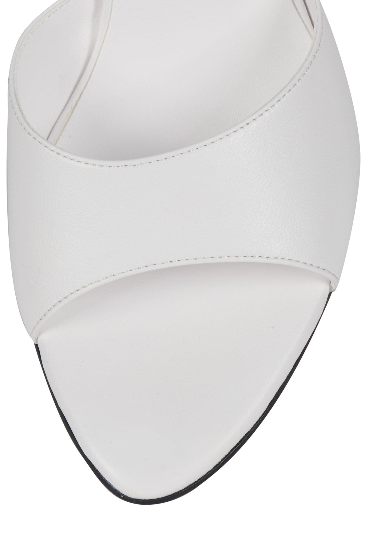 AGENT Jeffrey Campbell Heeled Sandal White