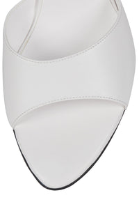 AGENT Jeffrey Campbell Heeled Sandal White