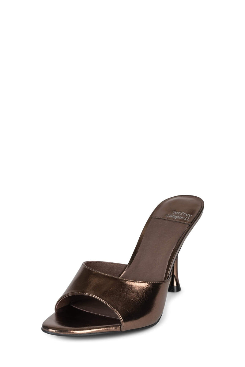 AGENT Jeffrey Campbell Heeled Sandal Bronze 