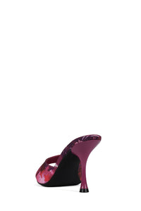 AGENT Jeffrey Campbell Heeled Sandal Fuchsia Bad Girl Combo