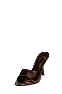 AGENT Jeffrey Campbell Heeled Sandal Bronze Crinkle
_hover