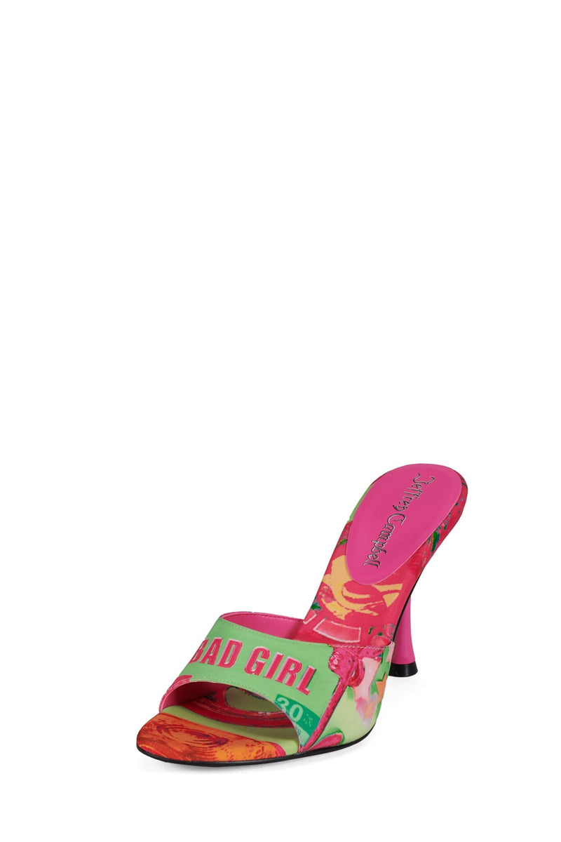 AGENT Jeffrey Campbell Heeled Sandal Green Bad Girl Combo
_hover 