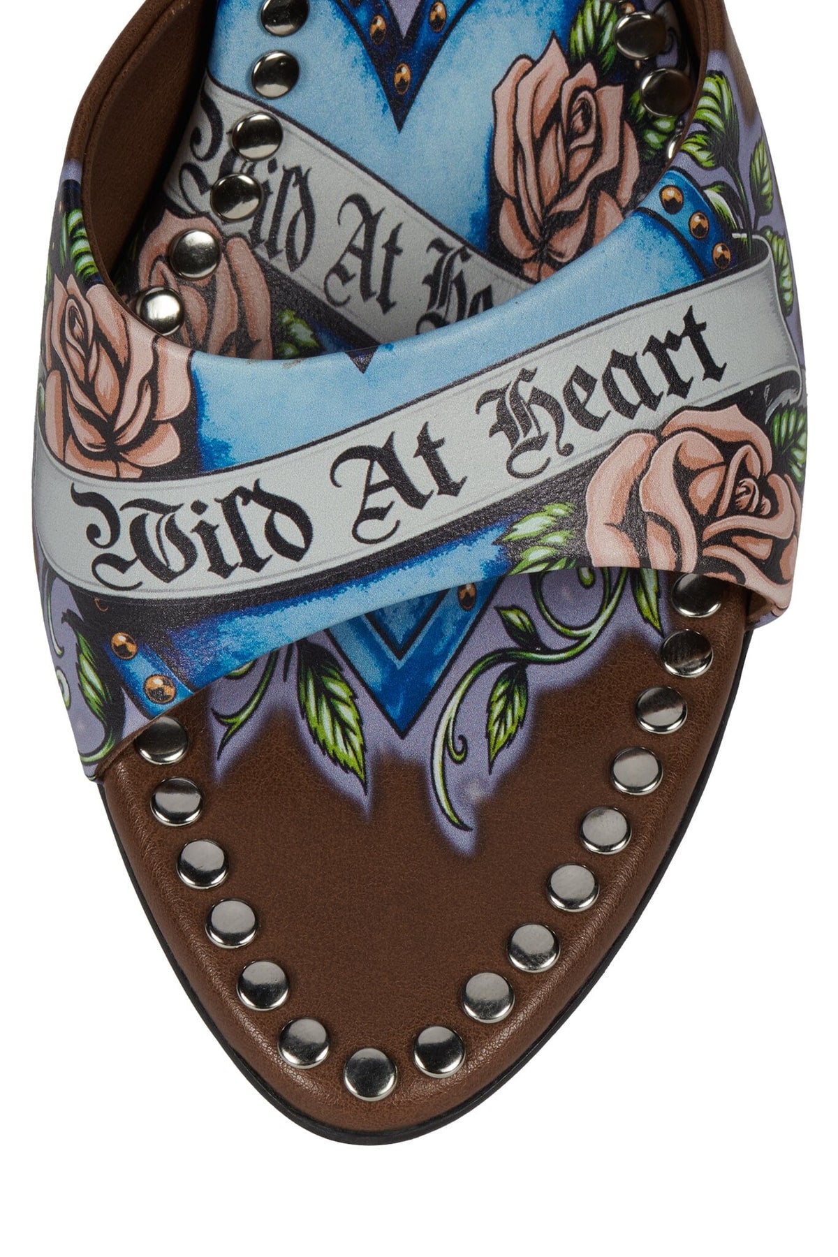 AGENT-ST Heeled Sandal Brown Wild Combo