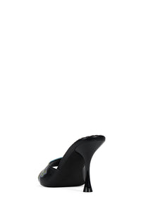 AGENT-ST Jeffrey Campbell Heeled Sandal Black Wild Combo