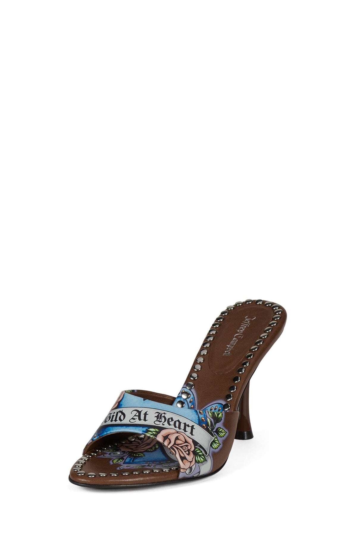 AGENT-ST Heeled Sandal Brown Wild Combo _hover