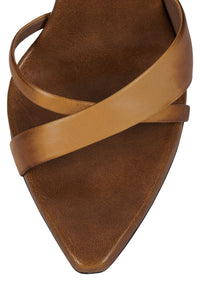 ALINEA Heeled Sandal Tan Ruboff