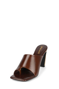 ALLOCATE Heeled Mule Brown _hover 