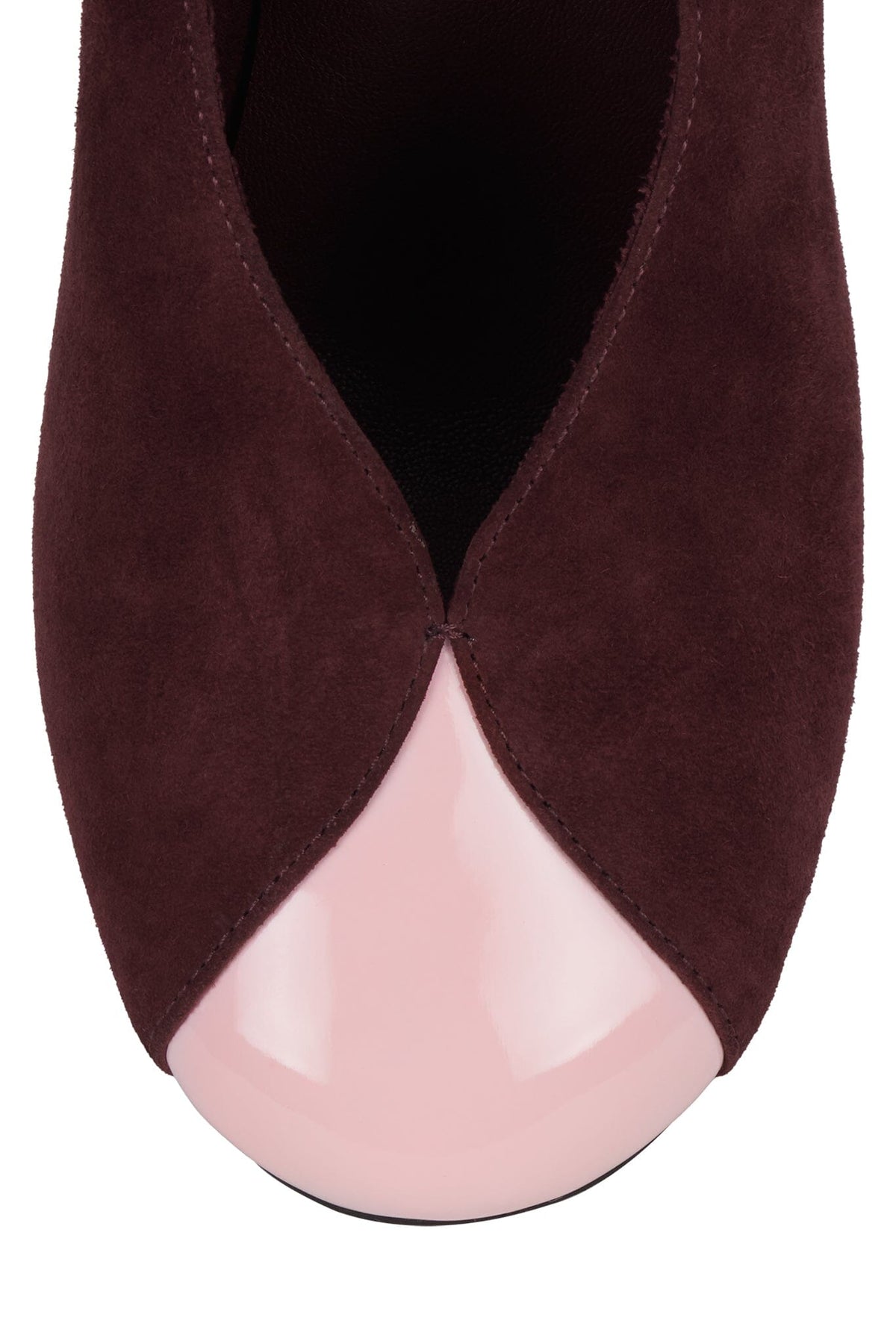 AMUSING Wine Suede Pink