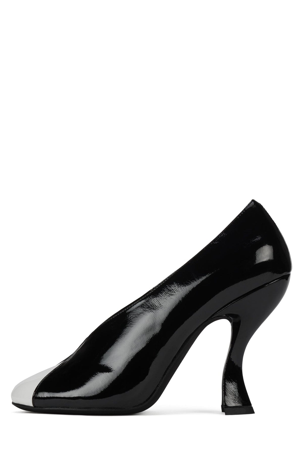 AMUSING Black White Patent