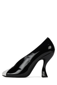 AMUSING Black White Patent