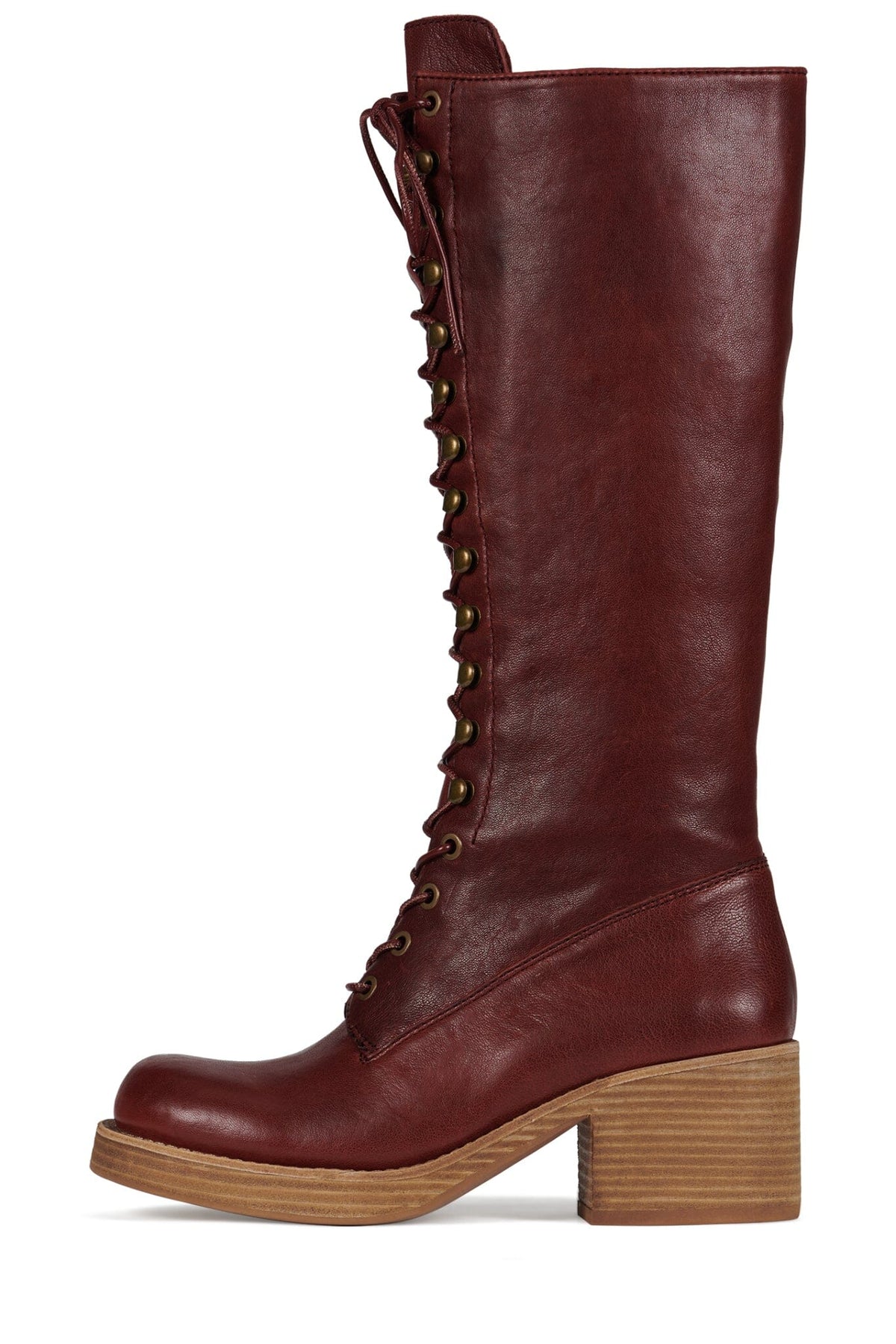 ANDRI Jeffrey Campbell Heeled Boot Red