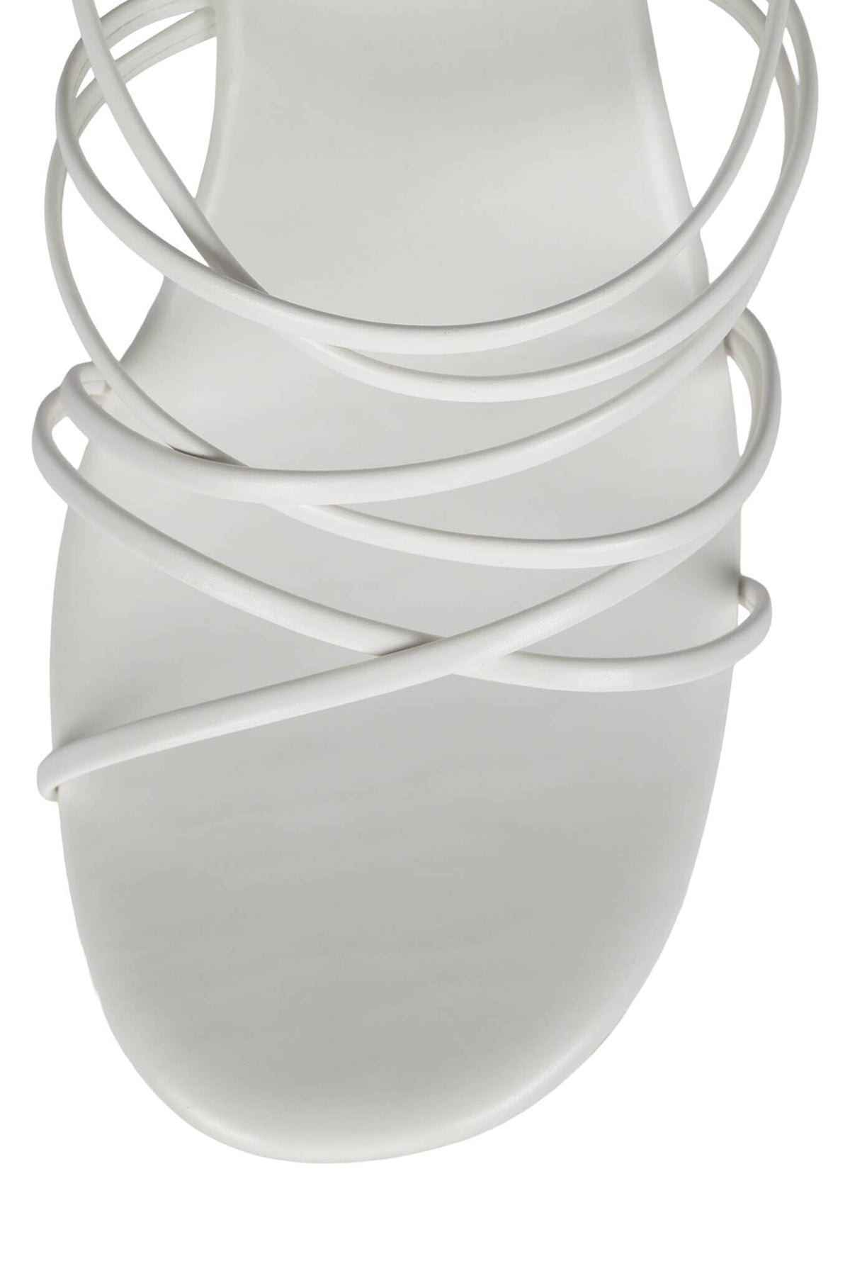 ANDROID Jeffrey Campbell Platform Sandal White