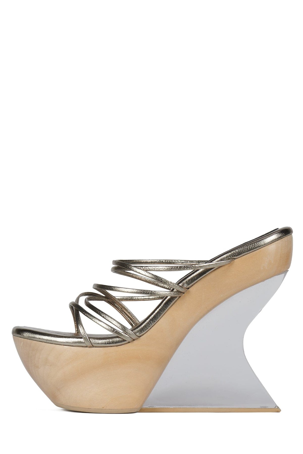 ANDROID Platform Sandal Pewter Natural