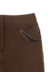 ANNETTA Jeffrey Campbell Skirt Brown 