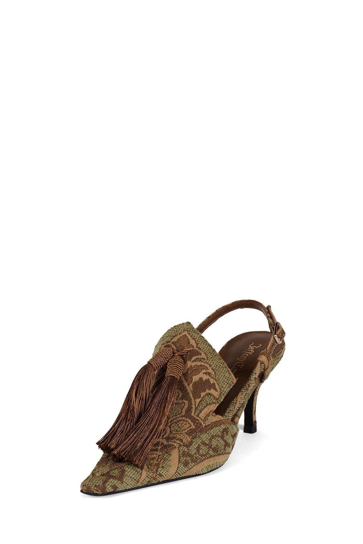 APPLIQUE Jeffrey Campbell Slingback Pump Tan Tapestry
_hover