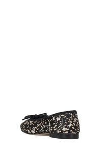 ARABESQ-F Jeffrey Campbell Flat Black White Hair