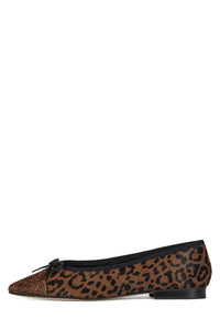 ARABESQ-F Jeffrey Campbell Flat Brown Hair Multi