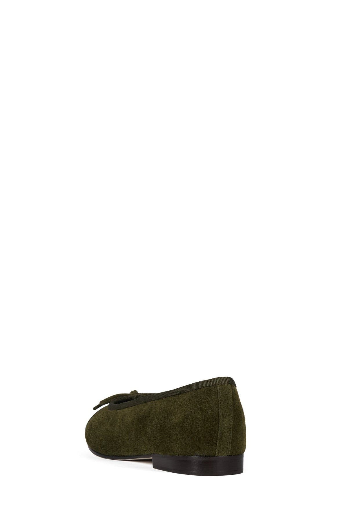 ARABESQUE Jeffrey Campbell Flat Khaki Suede Combo 