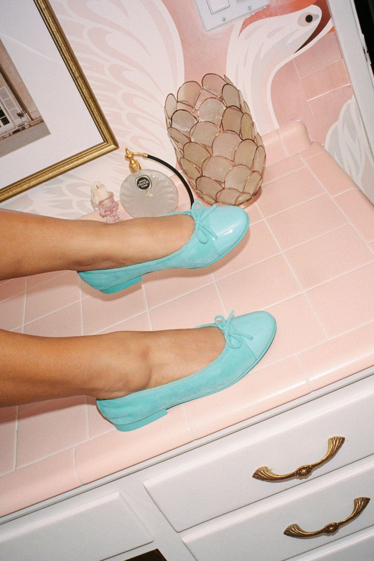 ARABESQUE Mint Patent Combo _hover