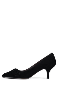 ARMINA Black Suede