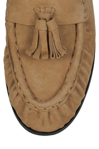 ARTICULATE Jeffrey Campbell Loafer Natural Suede