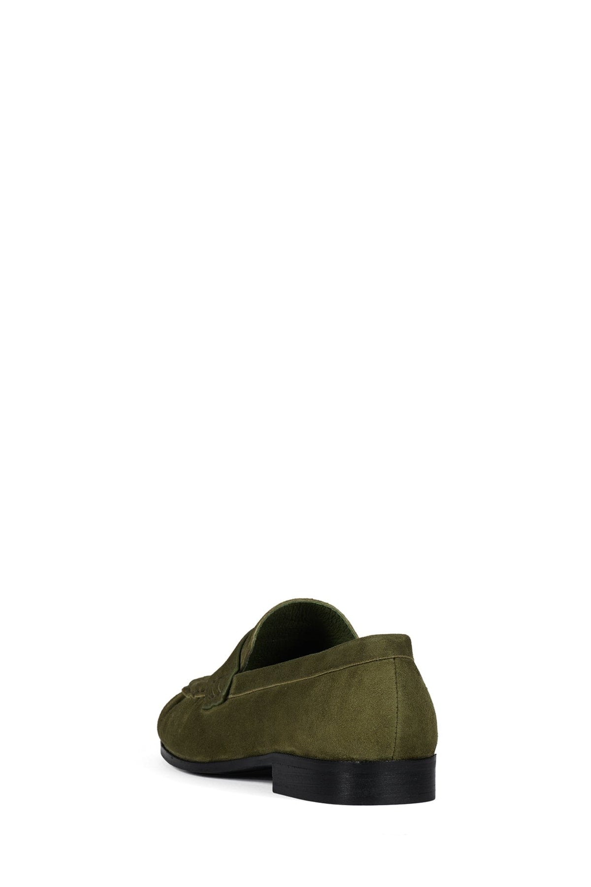 ARTICULATE Jeffrey Campbell Loafer Olive Suede