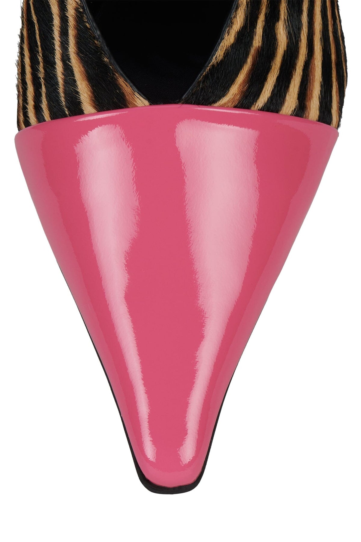 ARTURO-F Brown Stripe Pink Patent