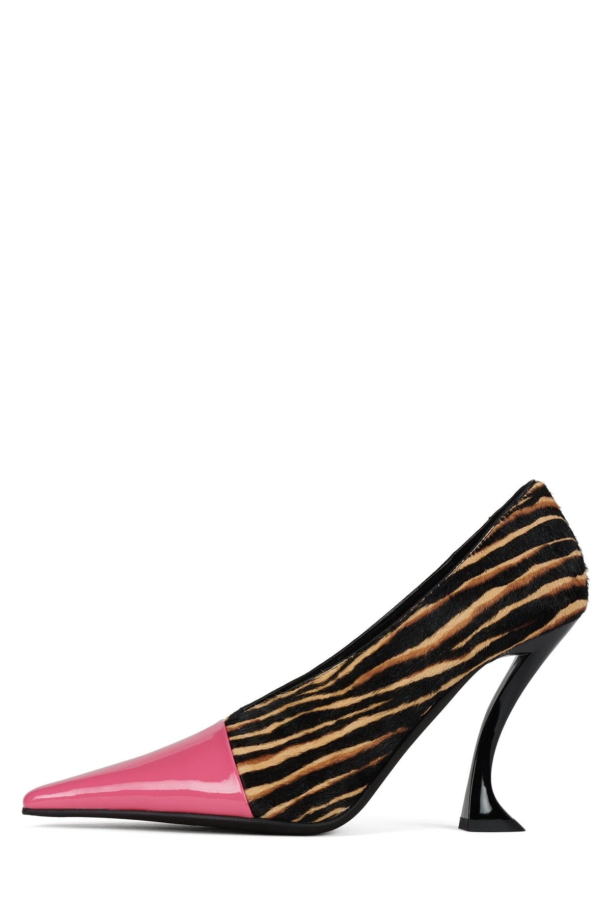 ARTURO-F Brown Stripe Pink Patent