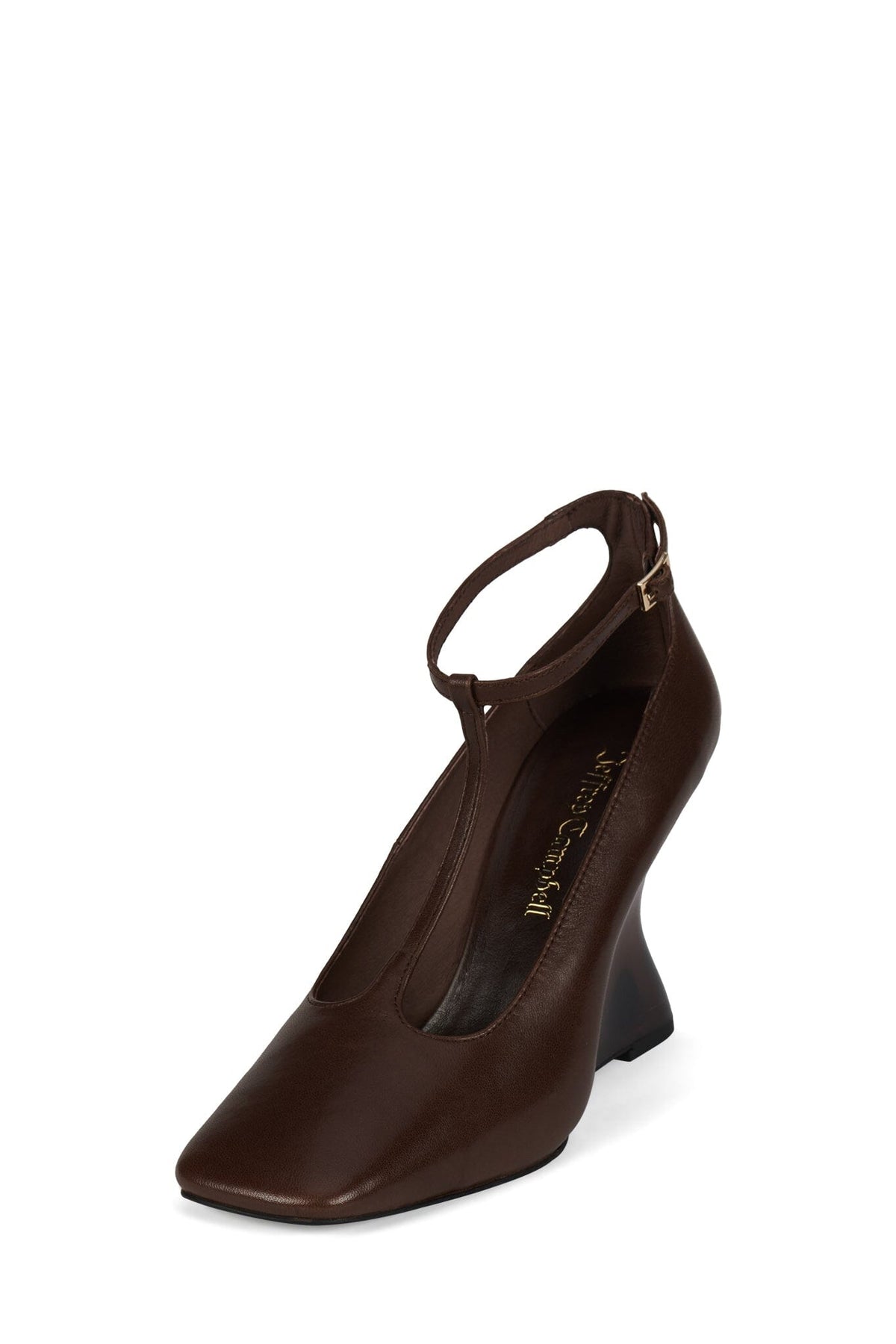 ASTURIAN Jeffrey Campbell Wedged Heels Brown Combo
_hover