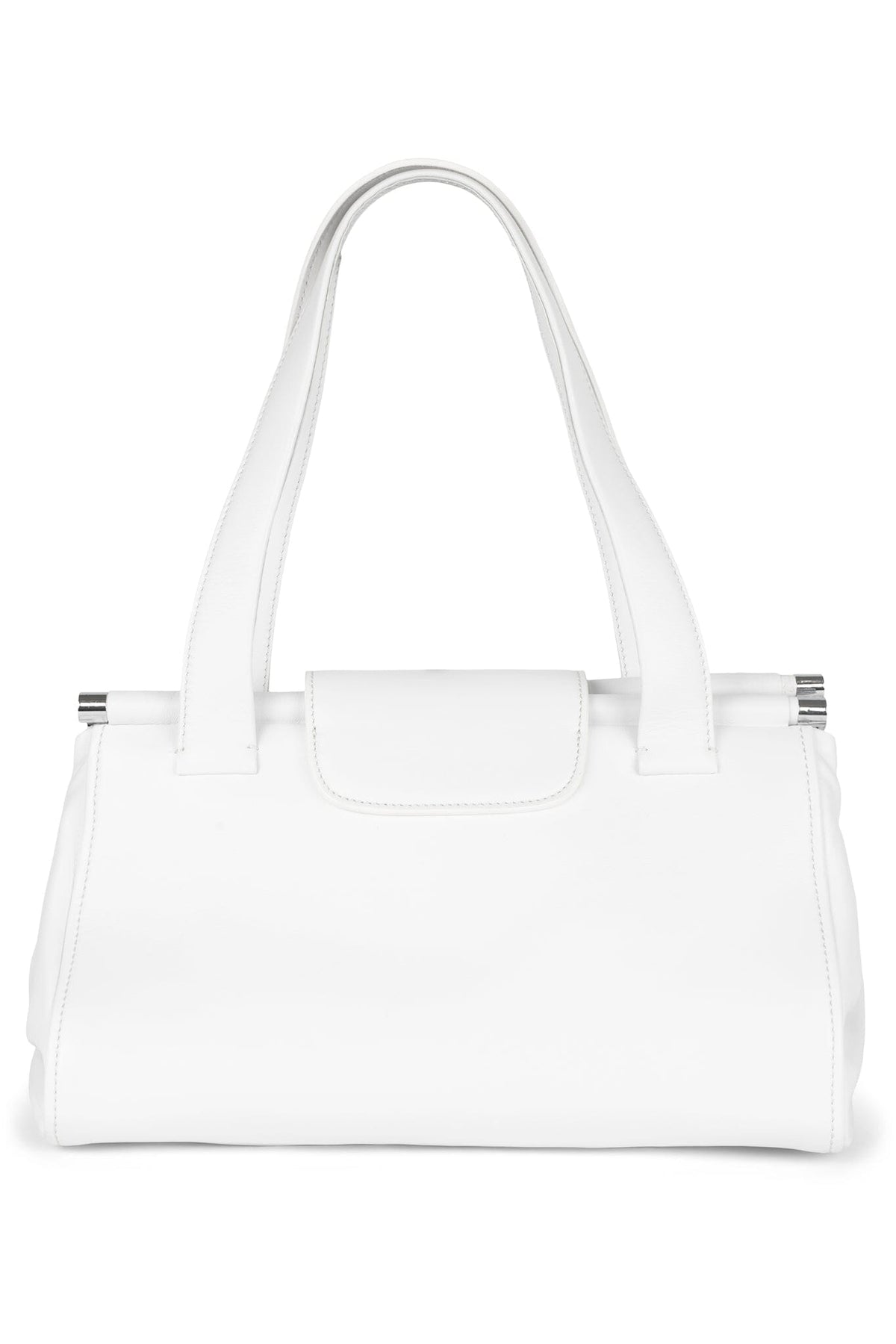 ATTORNEY Jeffrey Campbell Bag White Silver 