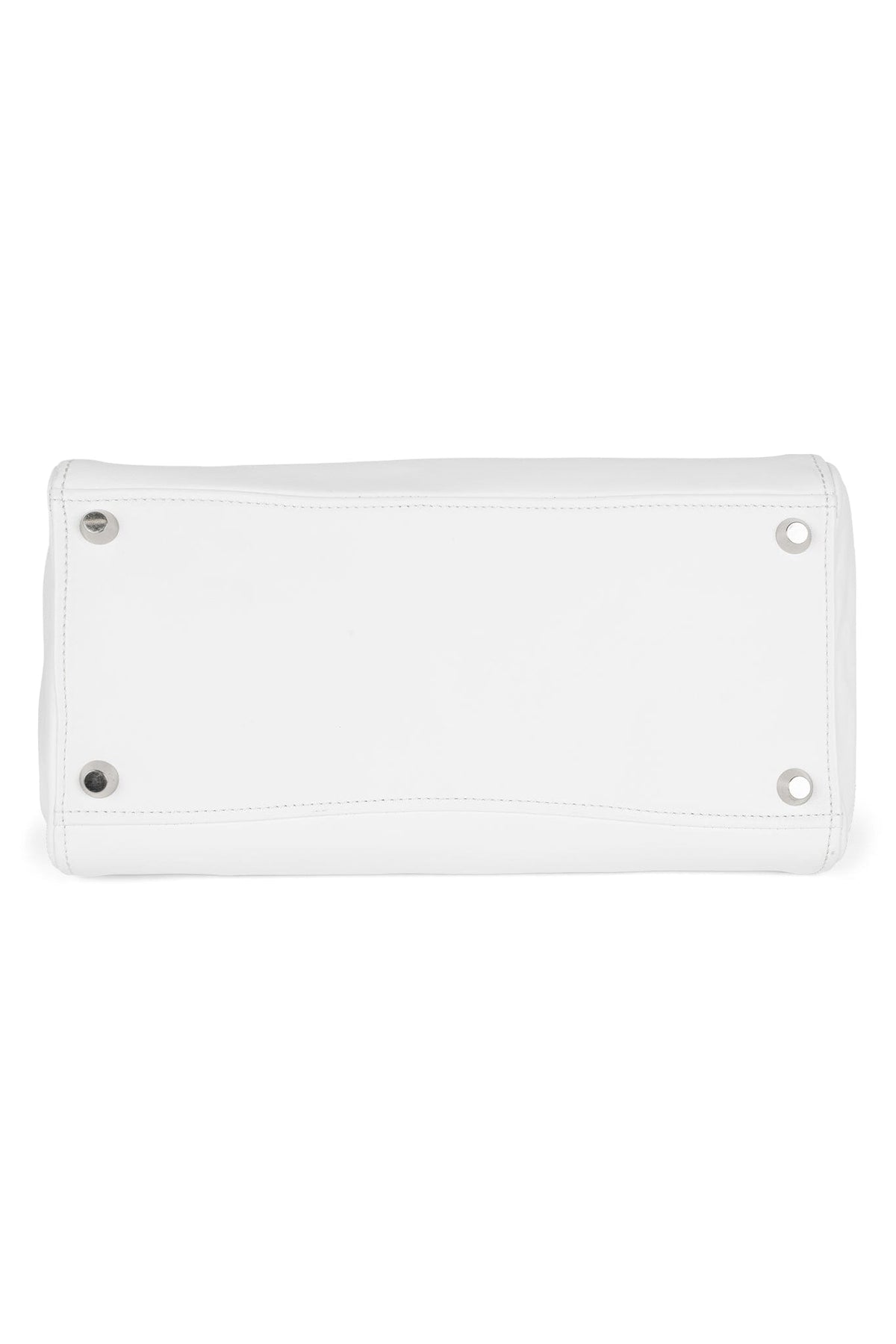 ATTORNEY Jeffrey Campbell Bag White Silver 