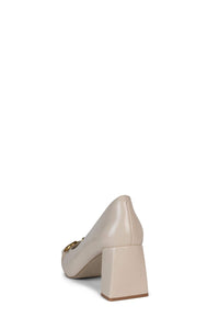 AUTHORIZED Jeffrey Campbell Pumps Cream Shiny Bronze