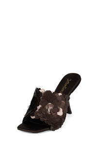 BAILAR-SEQ Jeffrey Campbell Heeled Sandal Brown Satin Combo
_hover