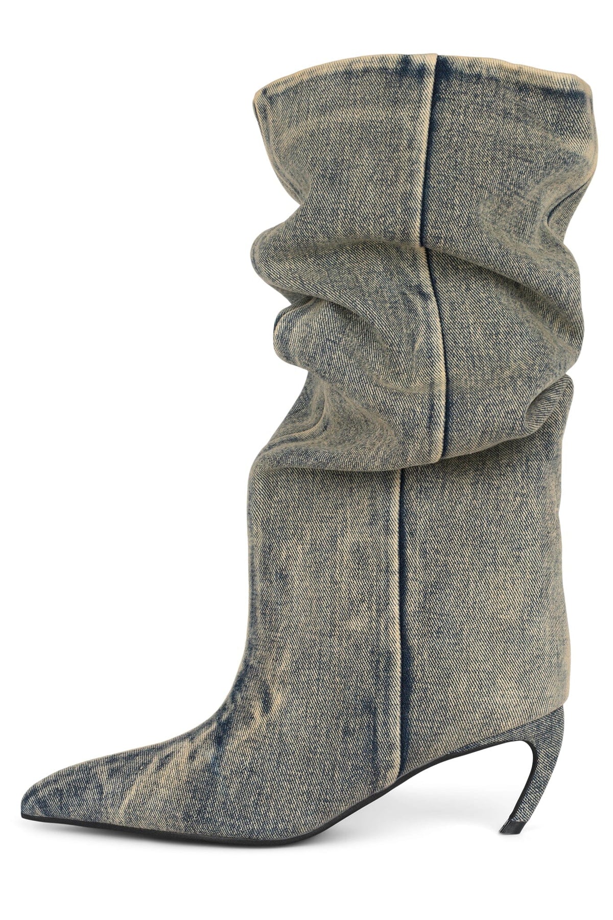BANGA-DEN Knee-High Boot ST Blue Denim 6 