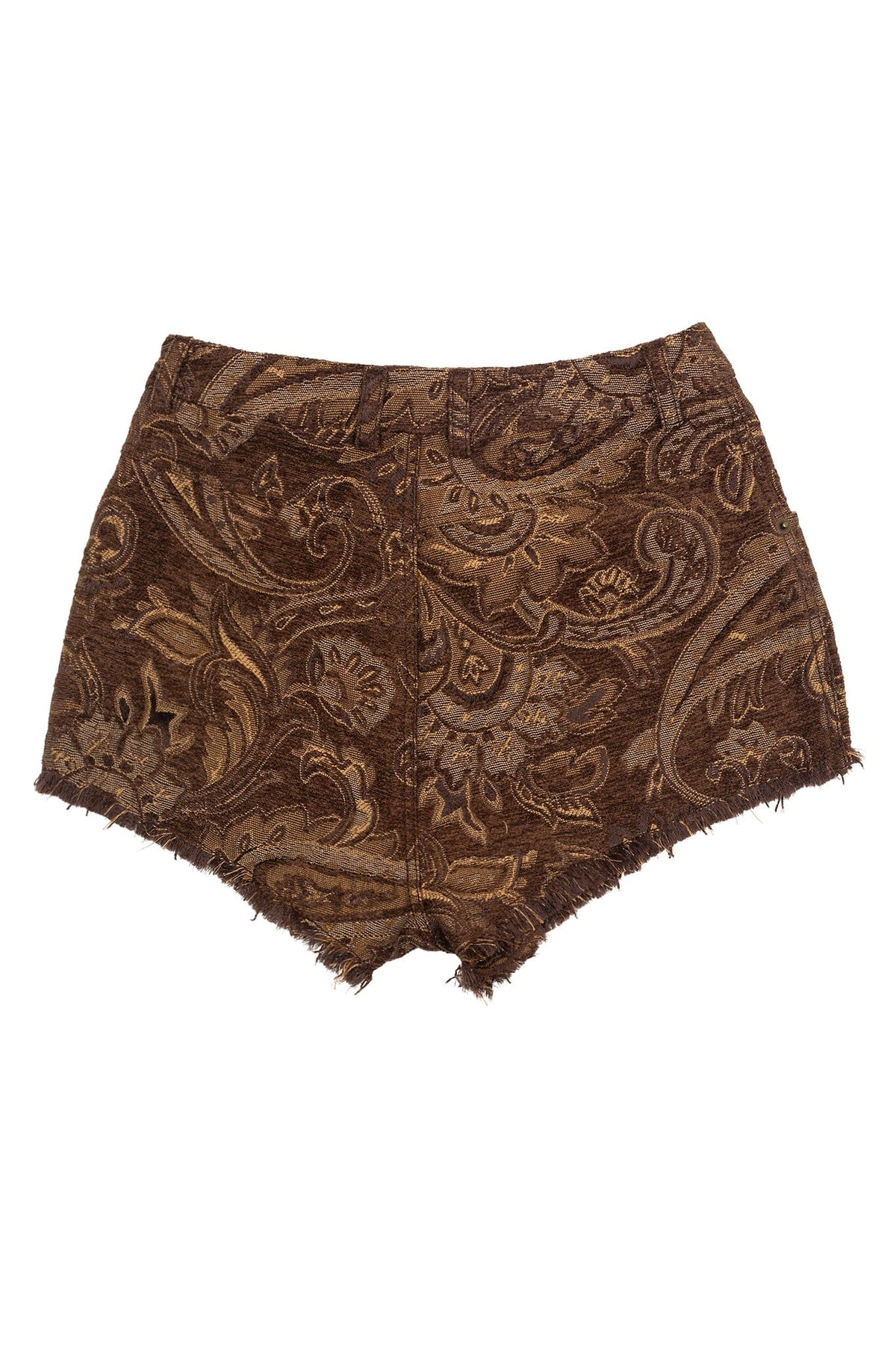 BANGER Jeffrey Campbell Shorts Brown Tapestry 