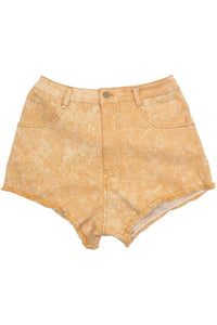 BANGER Jeffrey Campbell Shorts Mustard Denim 