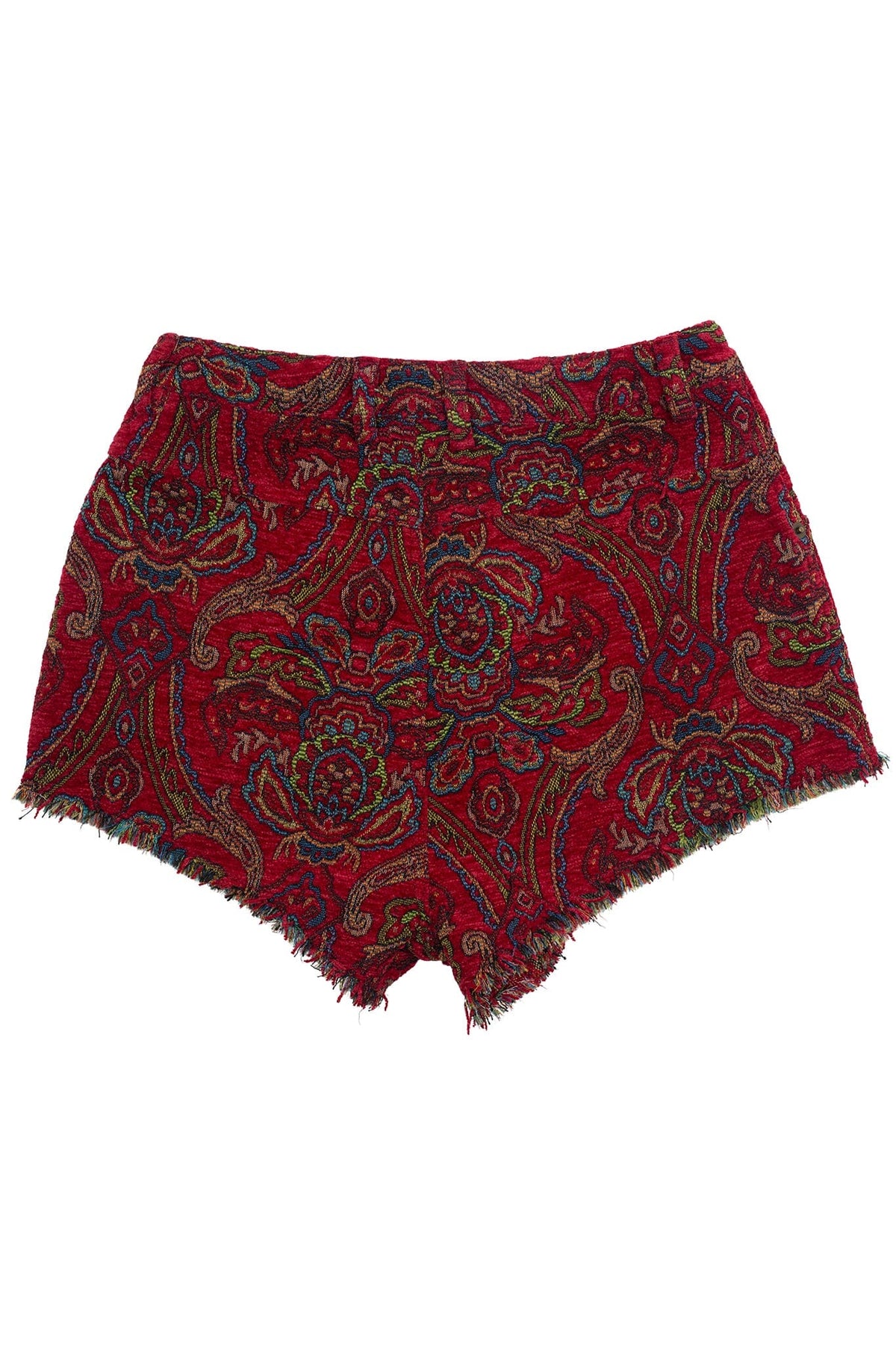 BANGER Jeffrey Campbell Shorts Red Tapestry