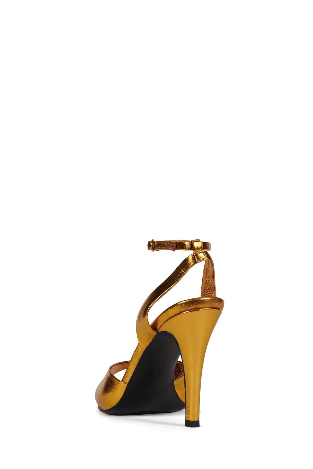 BAR-HOP Jeffrey Campbell Heeled Sandal Gold Metallic