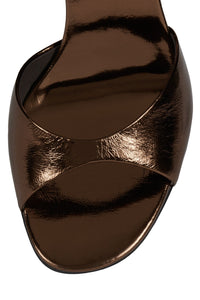 BAR-HOP Jeffrey Campbell Heeled Sandal Metallic